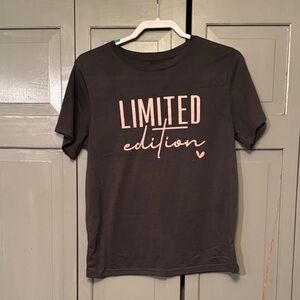 SHEIN Charcoal Gray T-Shirt